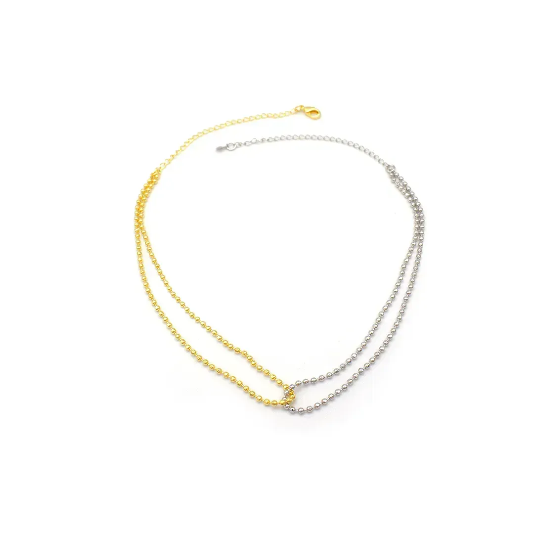 CK1423/CHOKER DE ESFERAS DOIS AMORES/MISTA